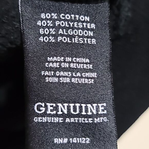 Genuine Bart Simpson Black Graphic Men's Sweatshirt Size Large - Picture 9 of 9